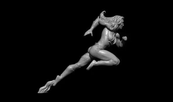 Liberty Belle 3D print model_0