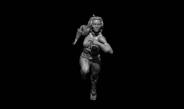 Liberty Belle 3D print model_1