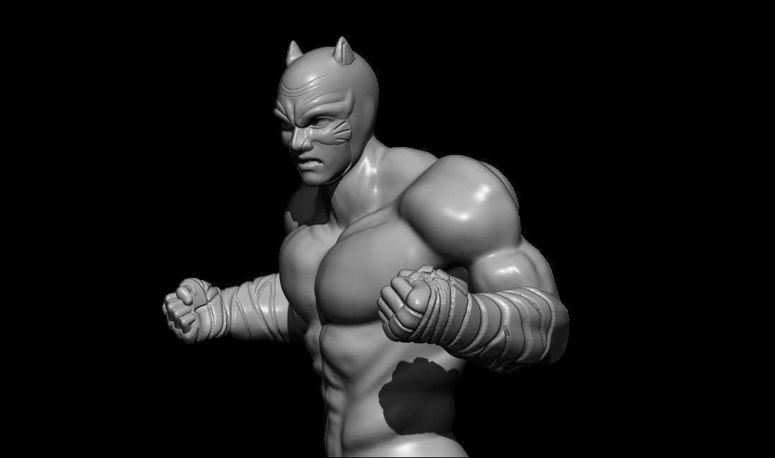 Wildcat batman 3D print model_4