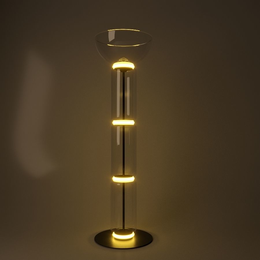 Flos - Noctambule Floor Bowl 3D model_1