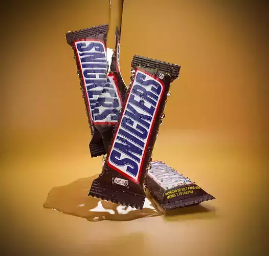 SNICKERS 3D MODEL 3D model