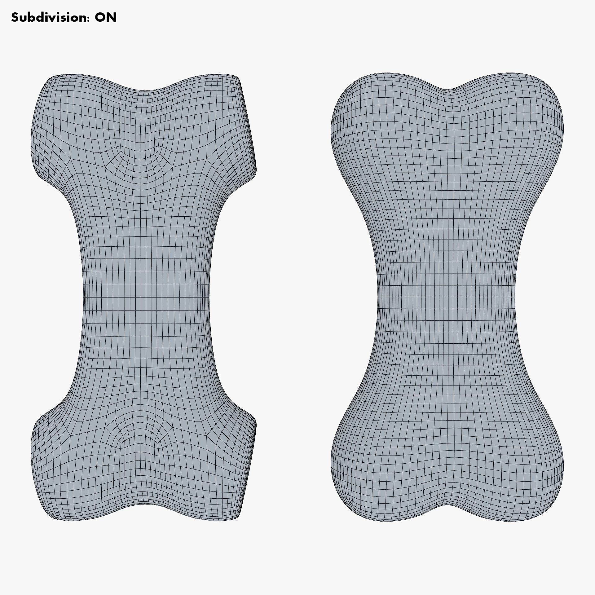 Cartoon Bone v 1 3D model_12