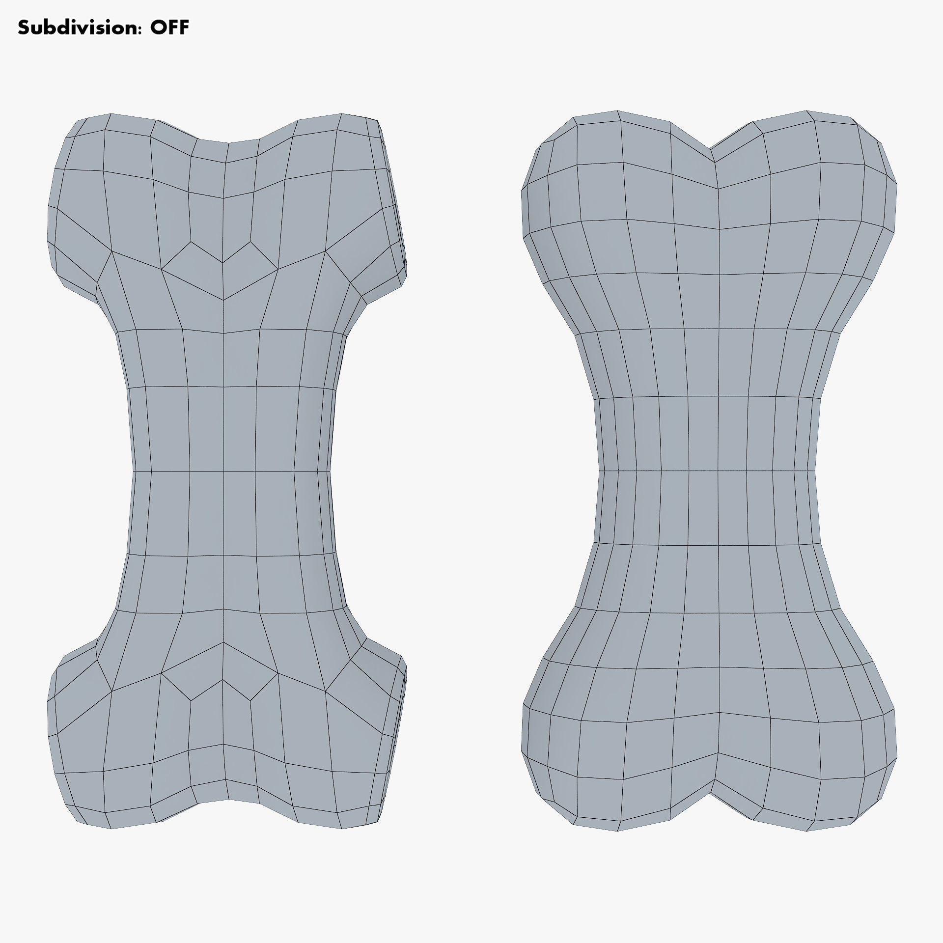 Cartoon Bone v 1 3D model_13