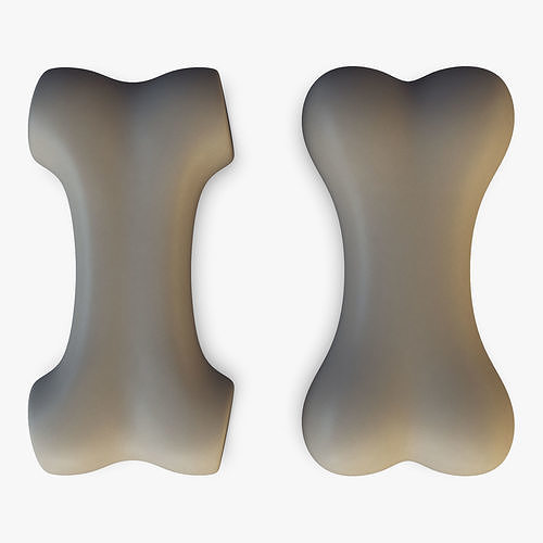 Cartoon Bone v 1 3D model 3