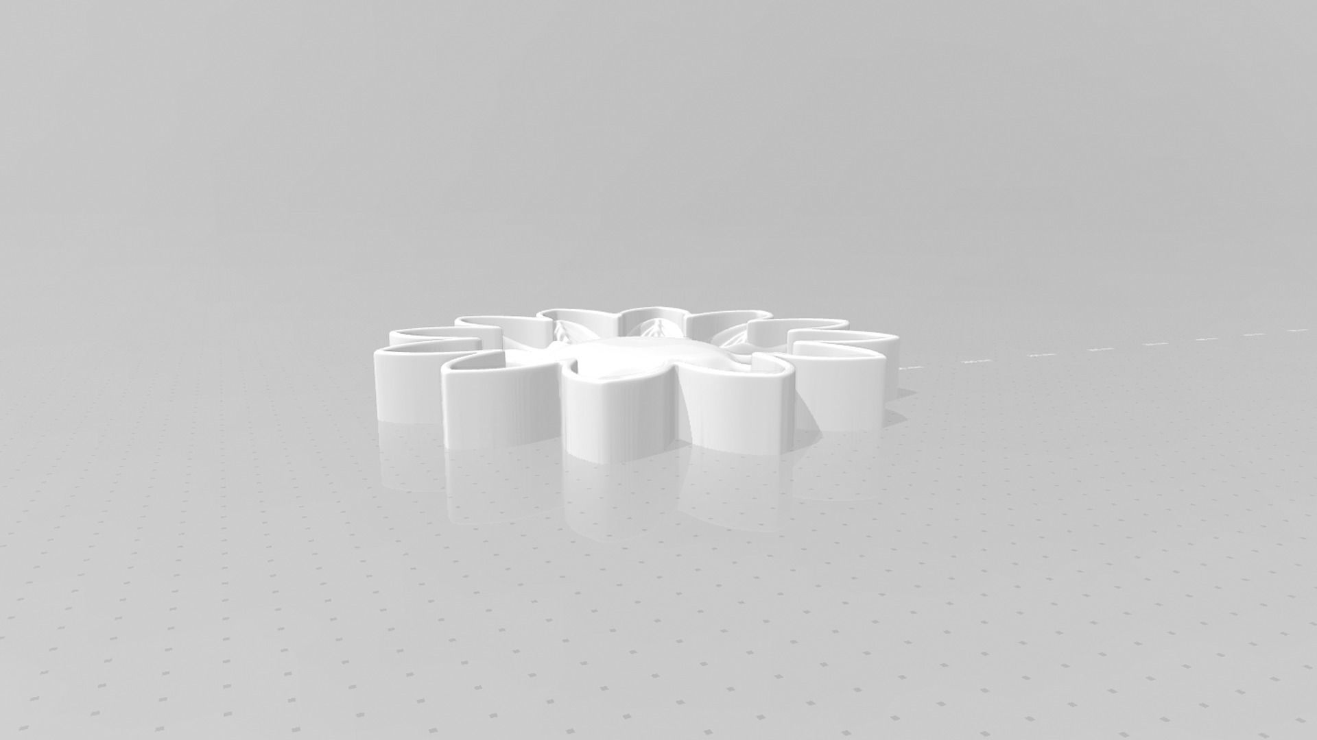 Sunflower 12 Petal B - Molding Arrangement EVA Foam Craft 3D print model_18