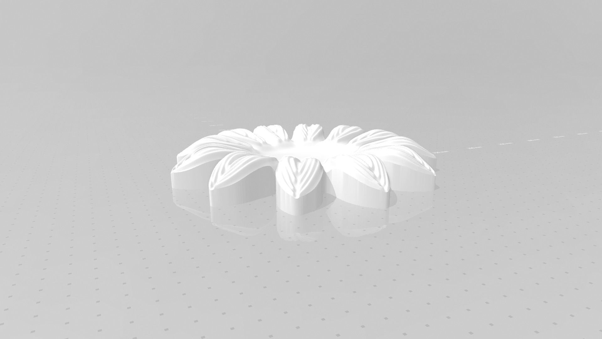 Sunflower 12 Petal B - Molding Arrangement EVA Foam Craft 3D print model_15