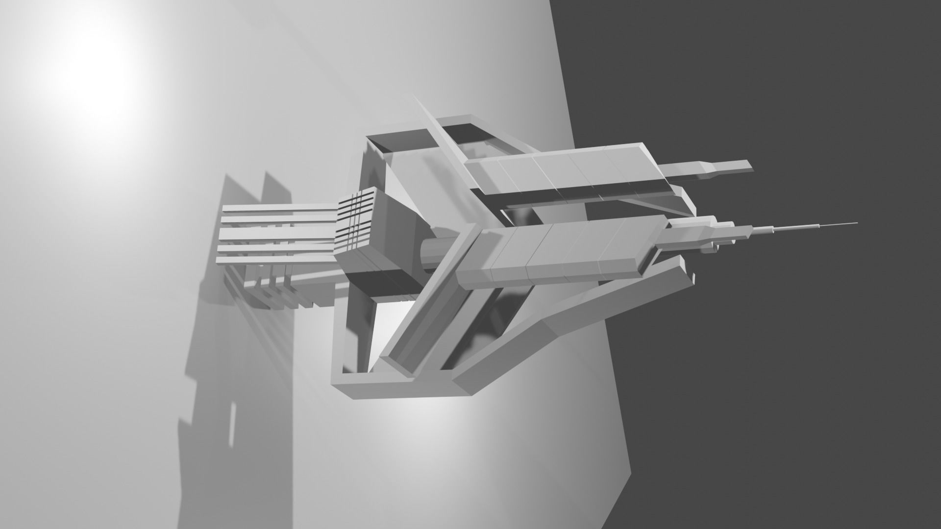SCIFIBUILDING pack  Low-poly 3D model_6