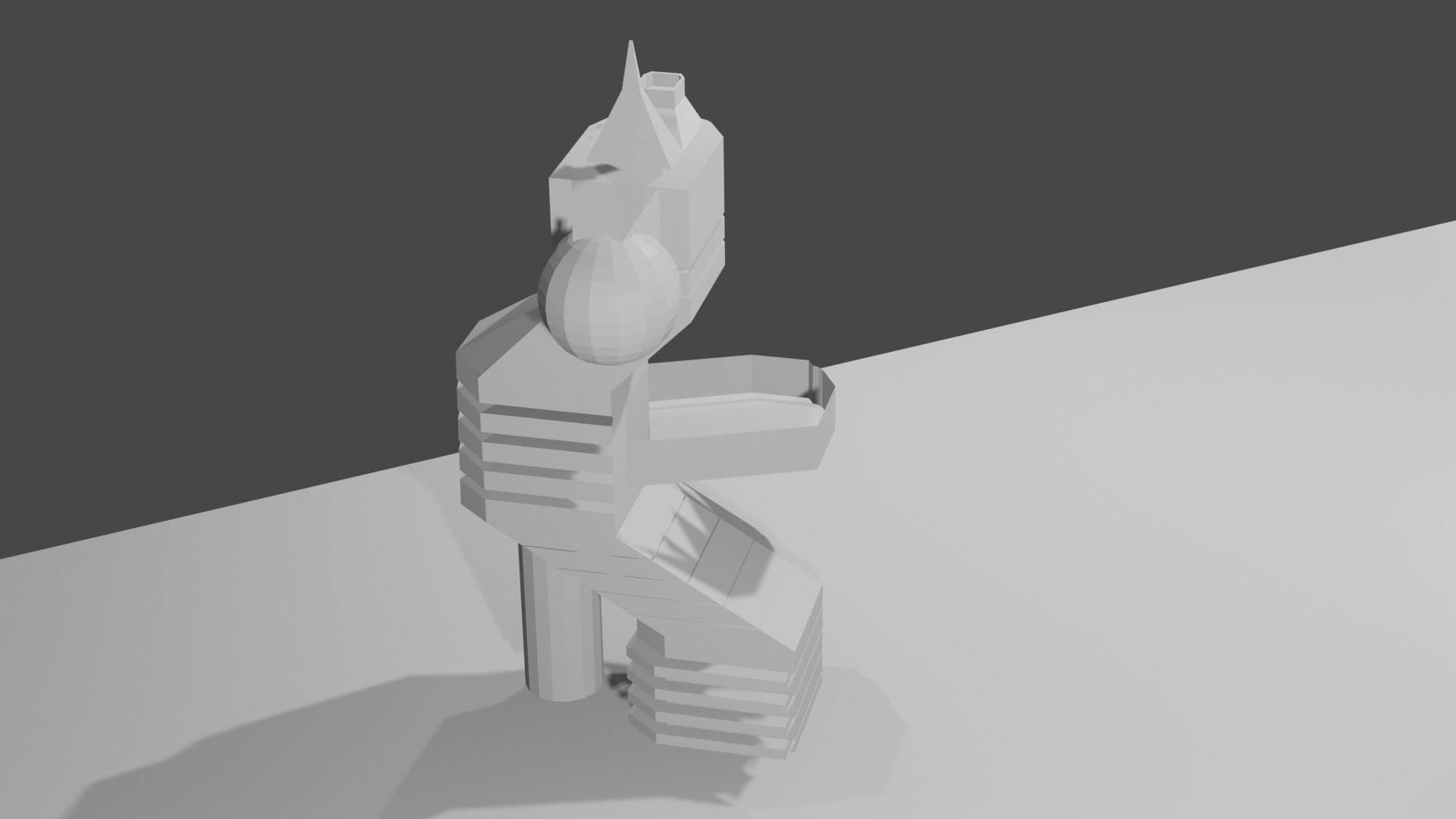 SCIFIBUILDING pack  Low-poly 3D model_7