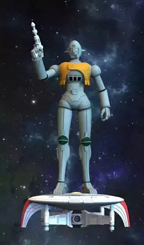 GRAG from Captain Future - Capitaine Flam 3D model