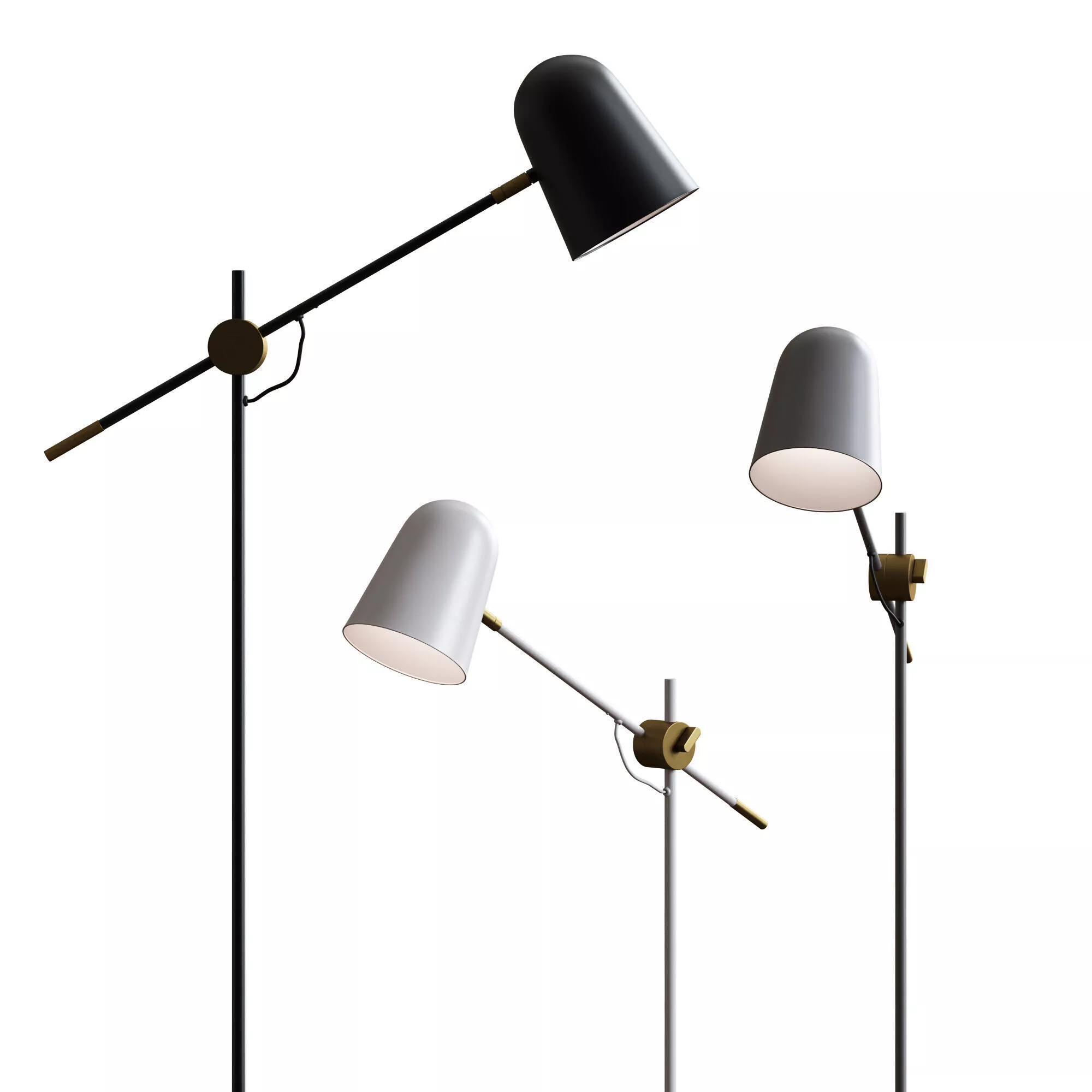 Bolia - Bureau Floor Lamp 3D model