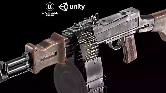 RPD Light Machine Gun PBR
