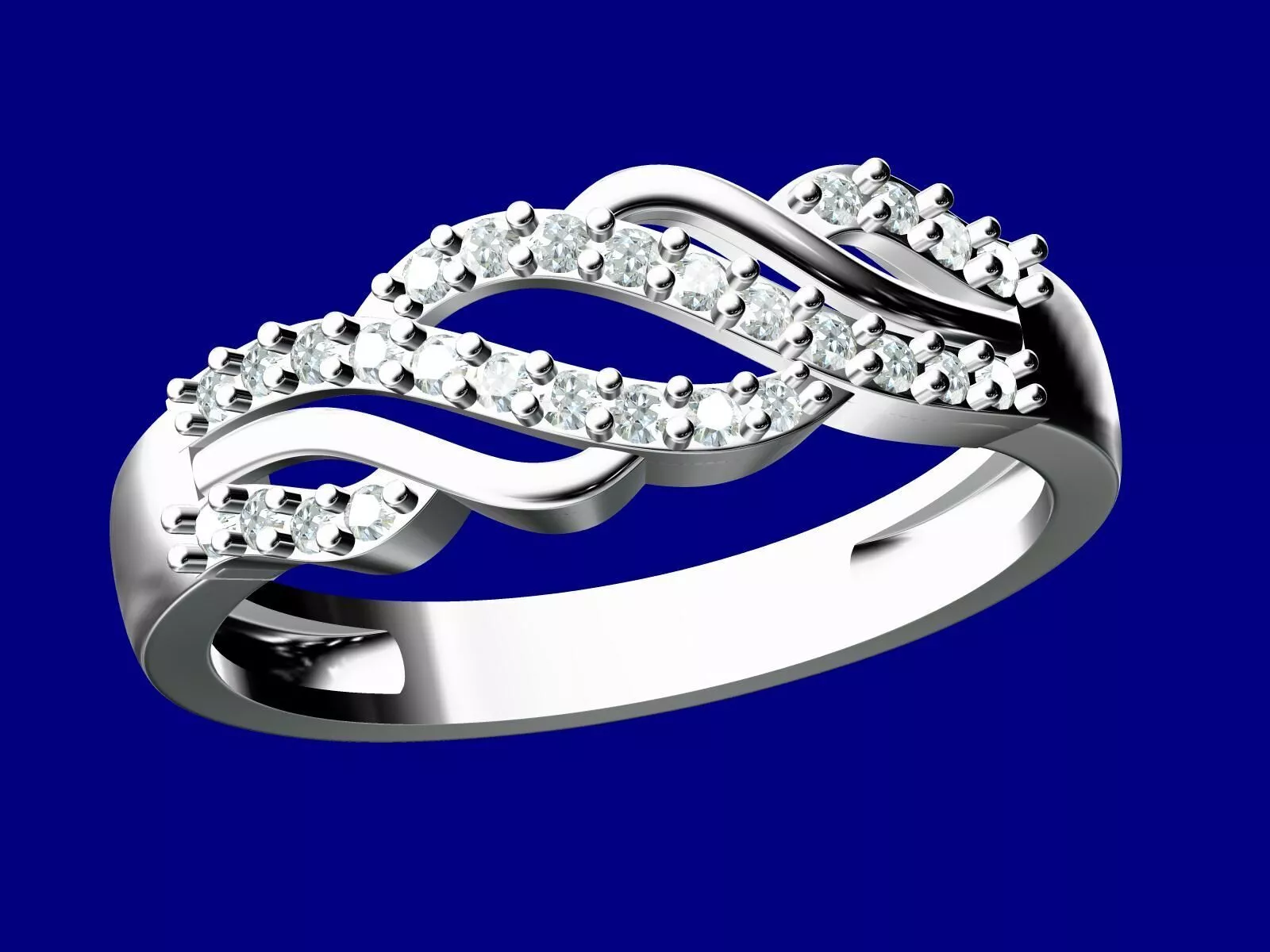 S SHAPE RING 3D print model