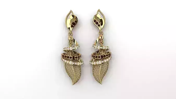 gold earrings 58