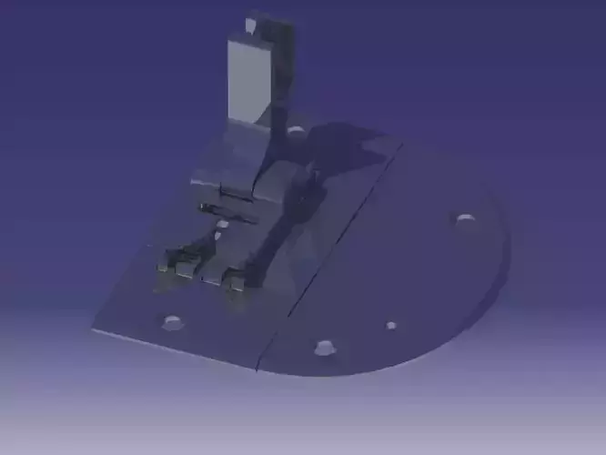 juki feedback and plate Free 3D model