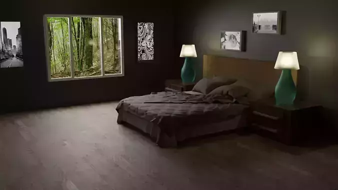 simple bedroom