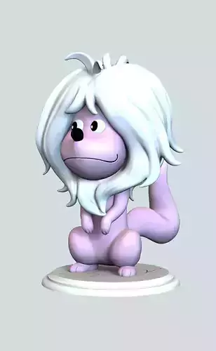 EEK LIMAYE from Captain Future Grag s pet 3D model