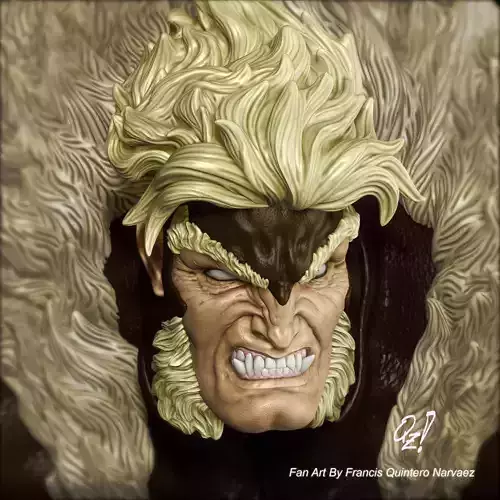 Sabretooth Bust