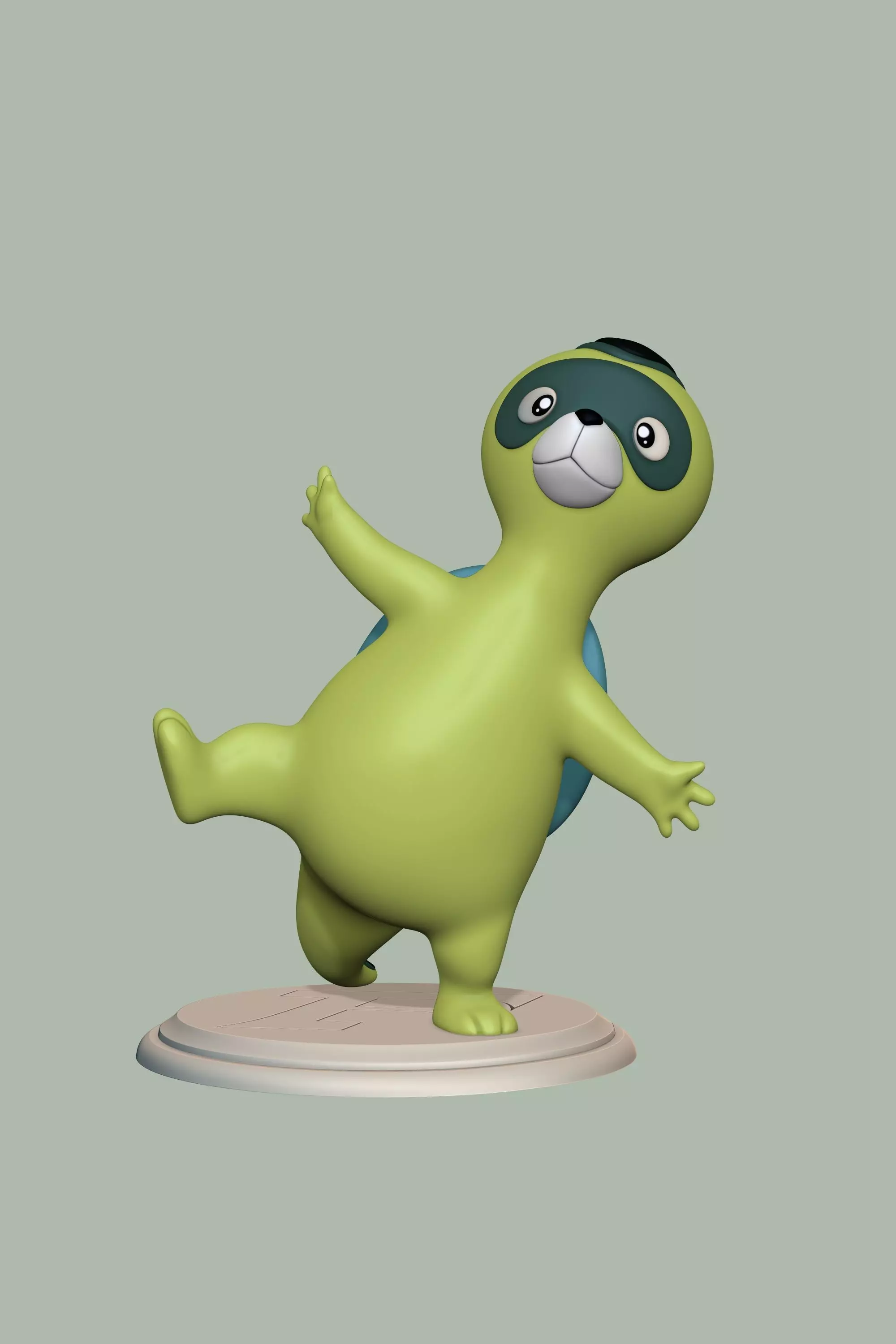 OAK Fregolo Captain Future Capitaine Flam 3D model_0