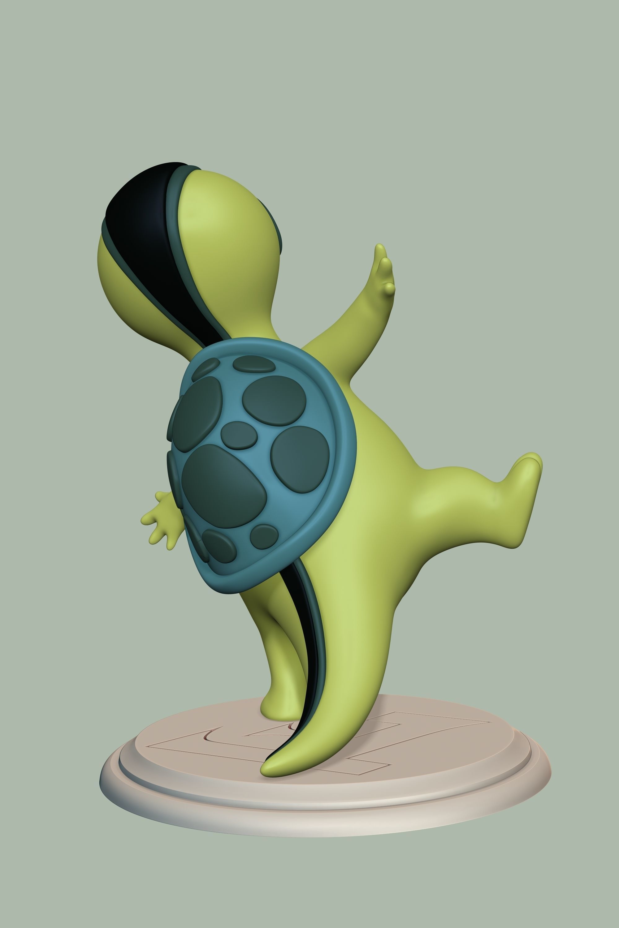 OAK Fregolo Captain Future Capitaine Flam 3D model_1