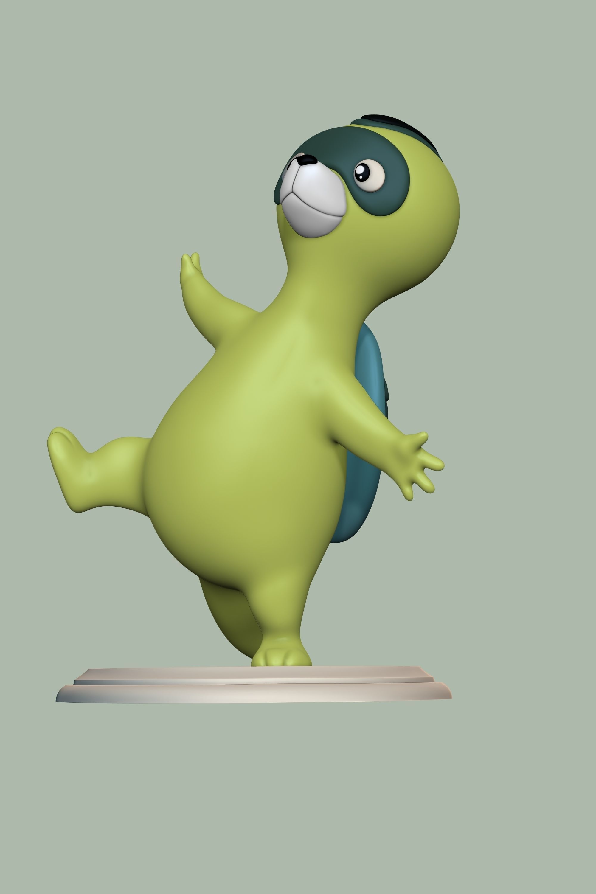 OAK Fregolo Captain Future Capitaine Flam 3D model_3