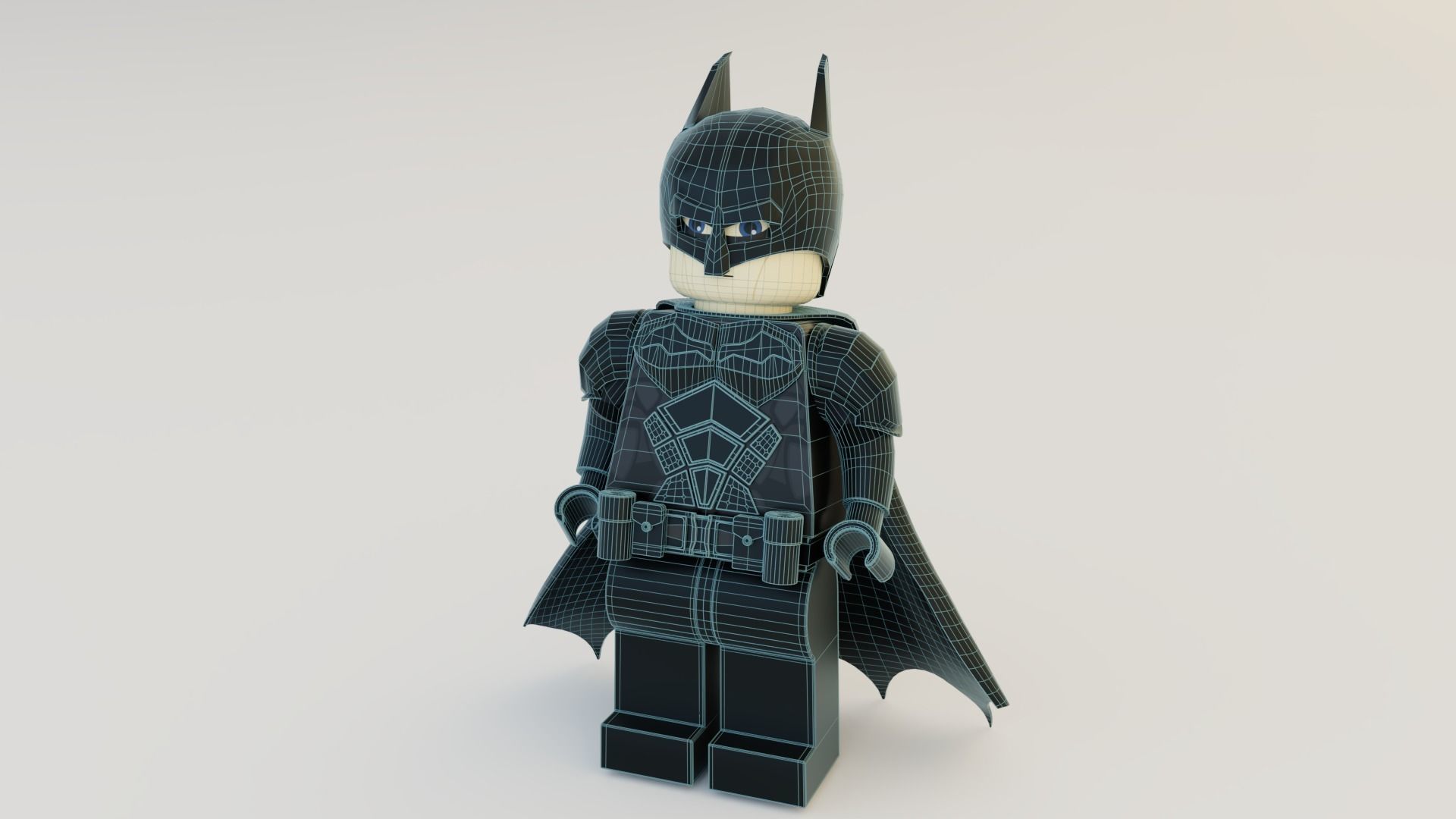 Lego Batman new  design 3D model_11