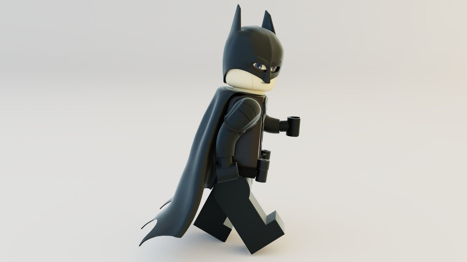 Lego Batman new  design 3D model_9