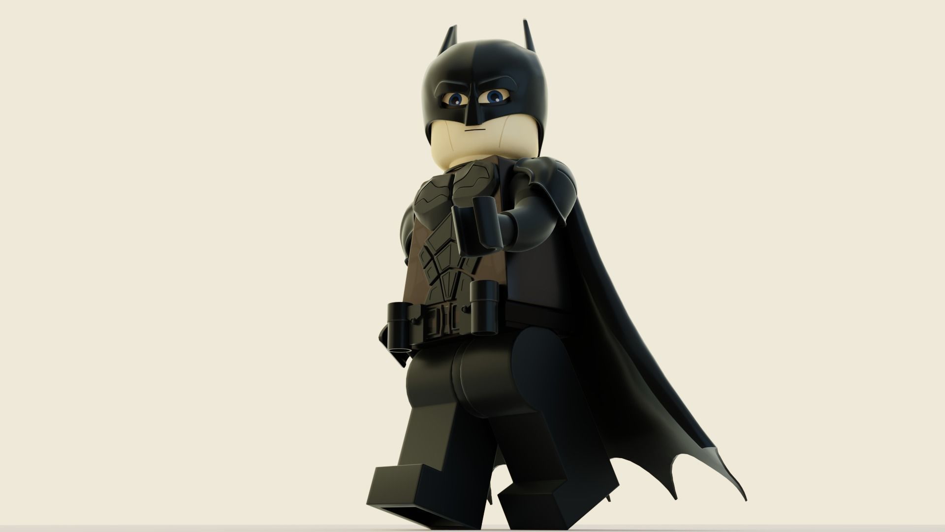 Lego Batman new  design 3D model_7