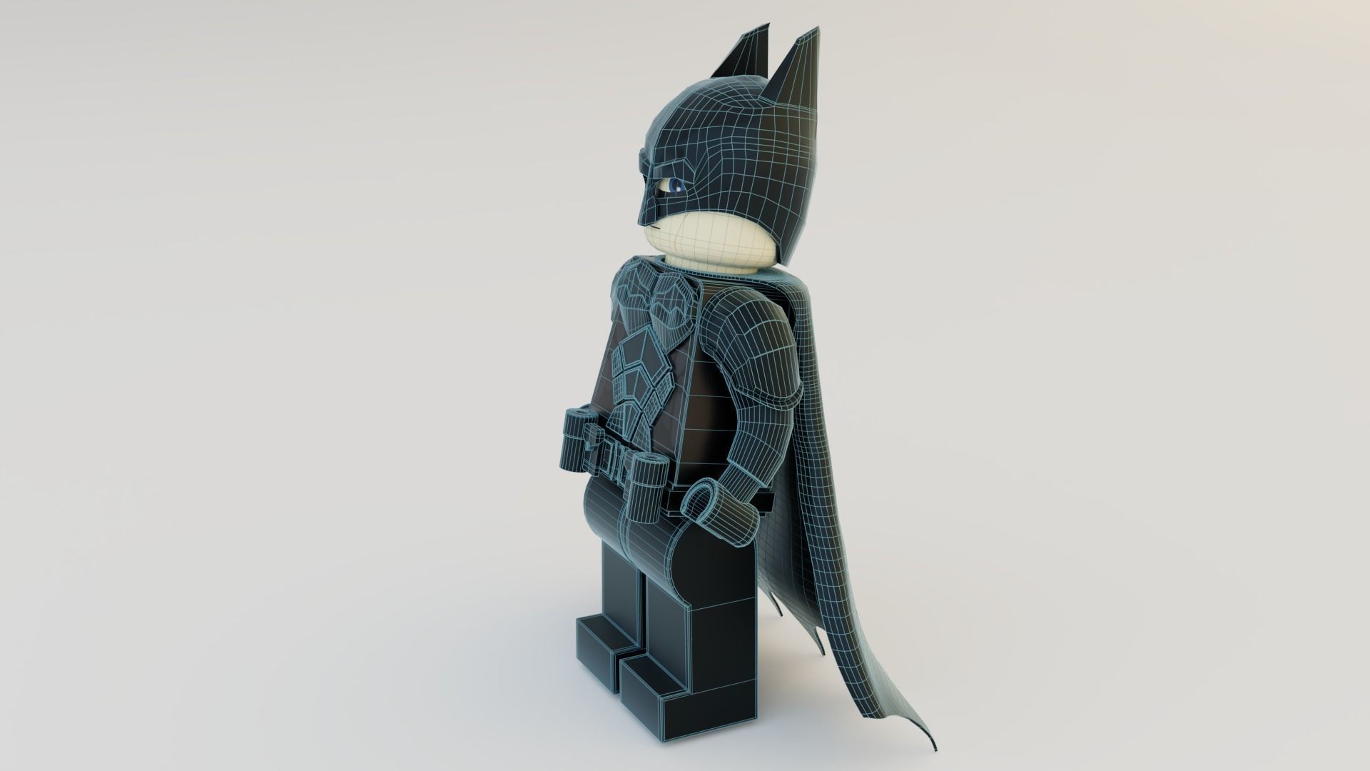 Lego Batman new  design 3D model_12