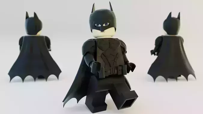 Lego Batman new  design 3D model