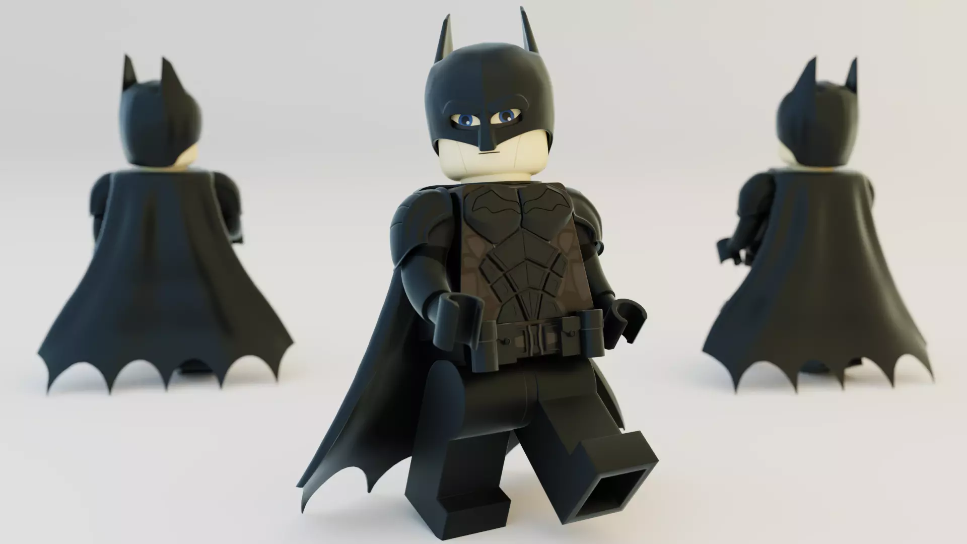 Lego Batman new  design 3D model_0