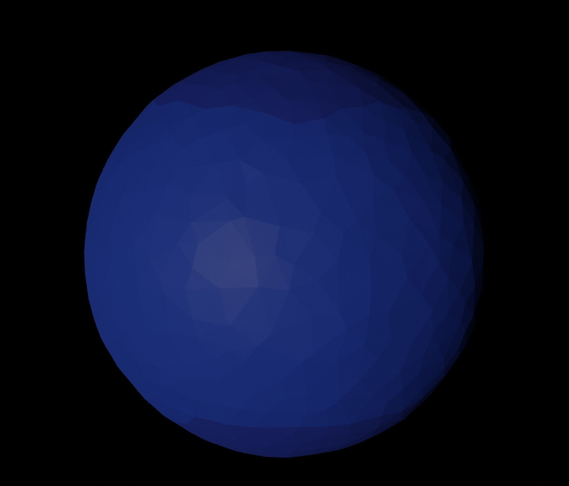 Solar System  Low-poly 3D model_10