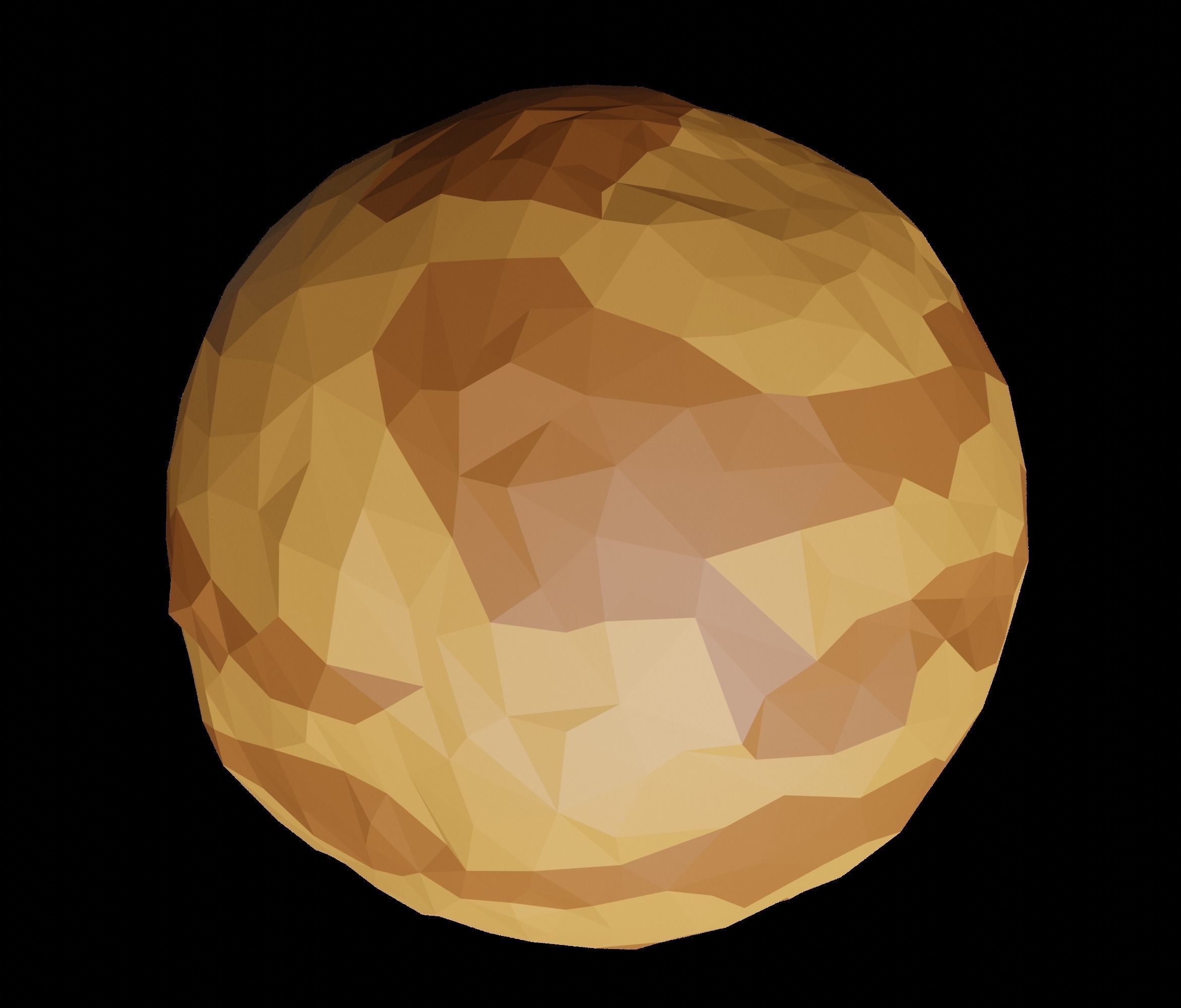 Solar System  Low-poly 3D model_4