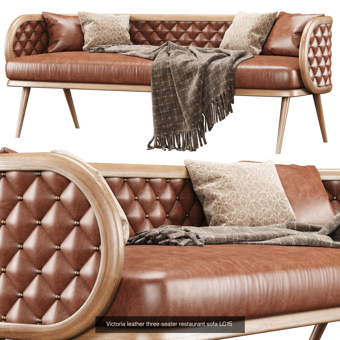 Victoria leather  furniture collection LC15 _4
