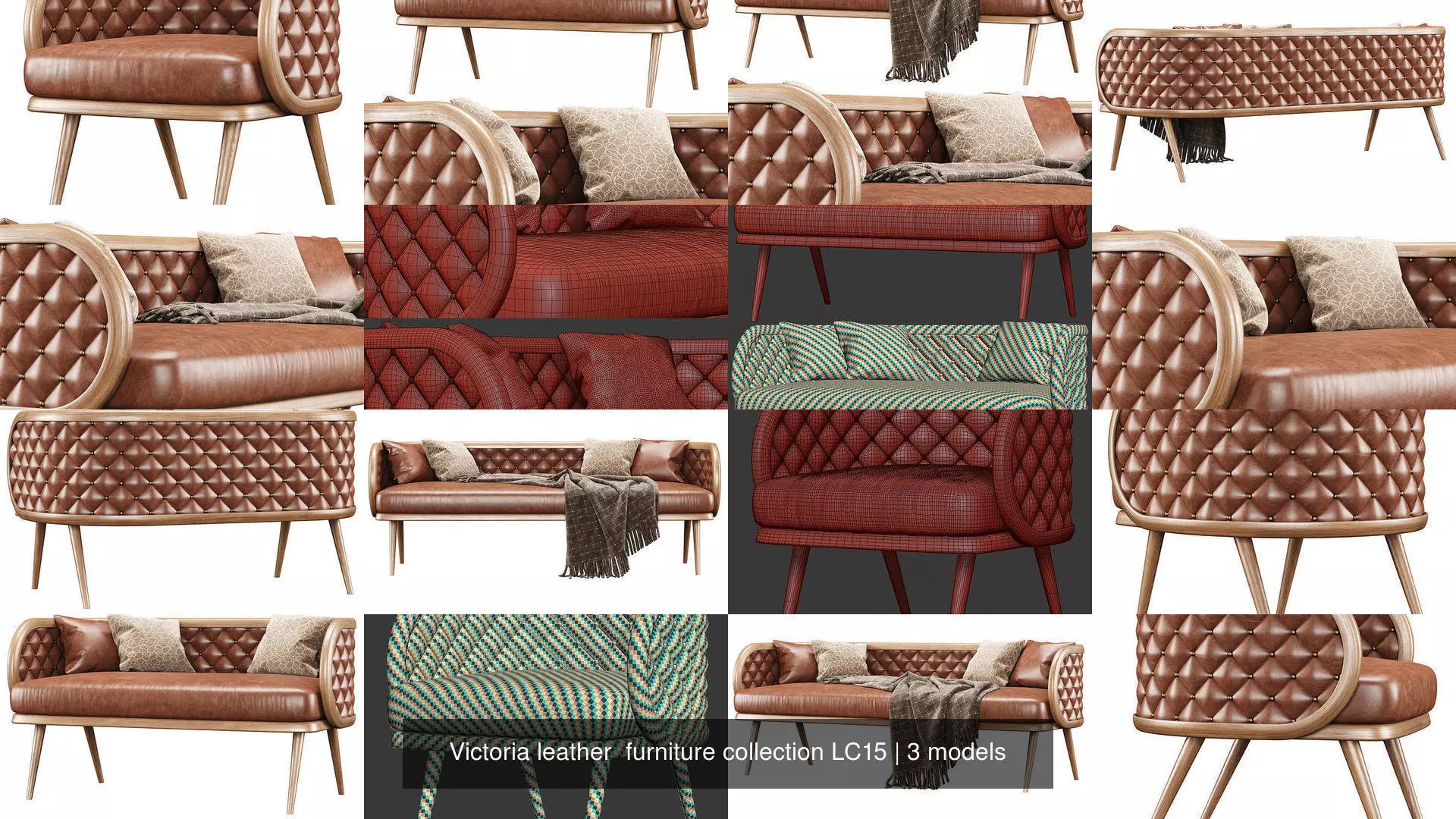 Victoria leather  furniture collection LC15 _1