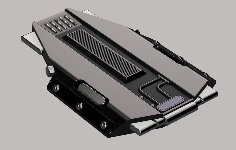 Dune 2021 - Atreides wrist shield generator 3D print model_2