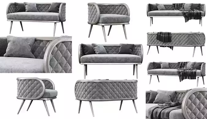 Victoria velour  furniture collection VC16 