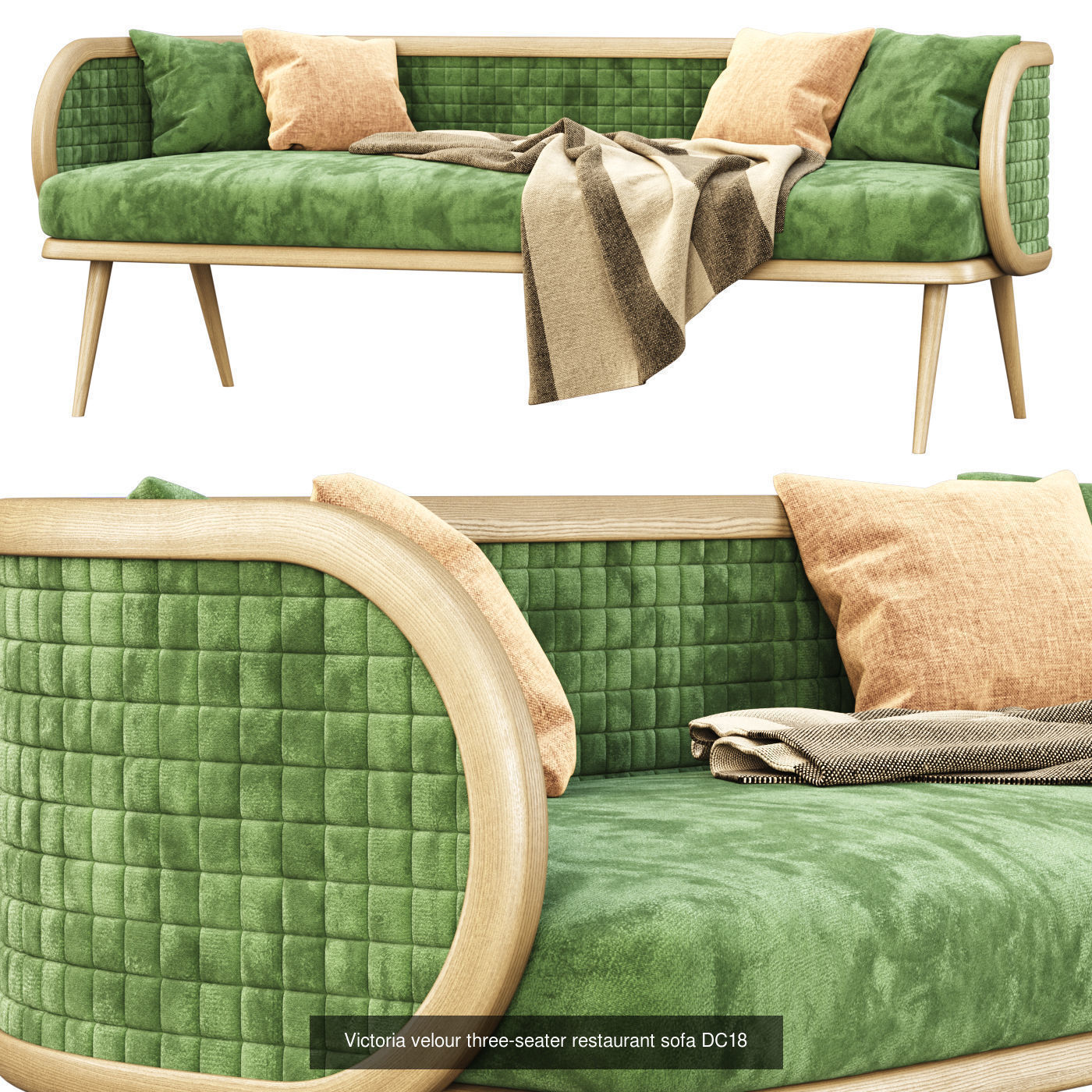 Victoria velour furniture collection DC18 _4