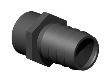 PP. 98. MTSP - Hose coupling, BSP male thread Free 3D model