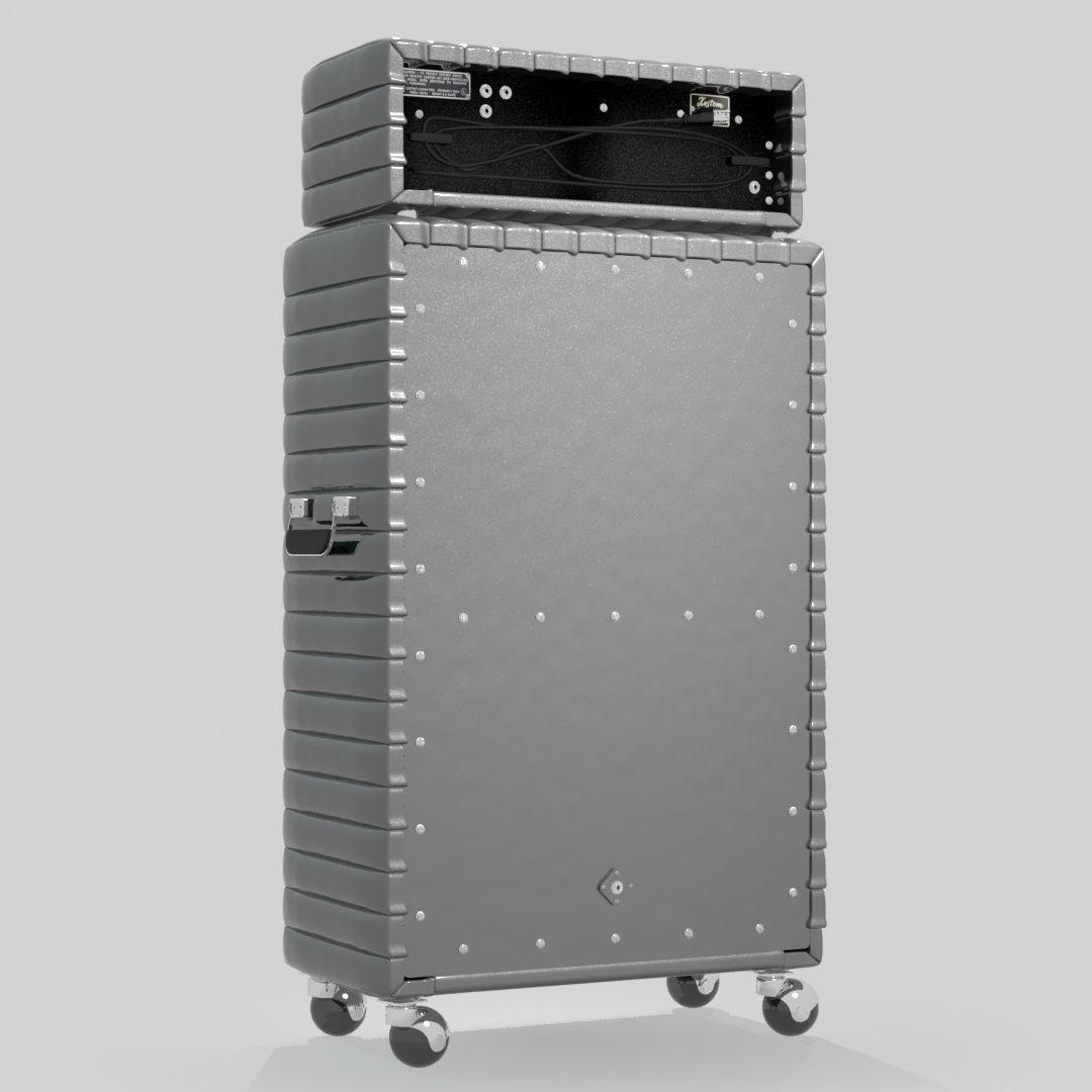 Kustom guitar amplifier Free 3D model_4
