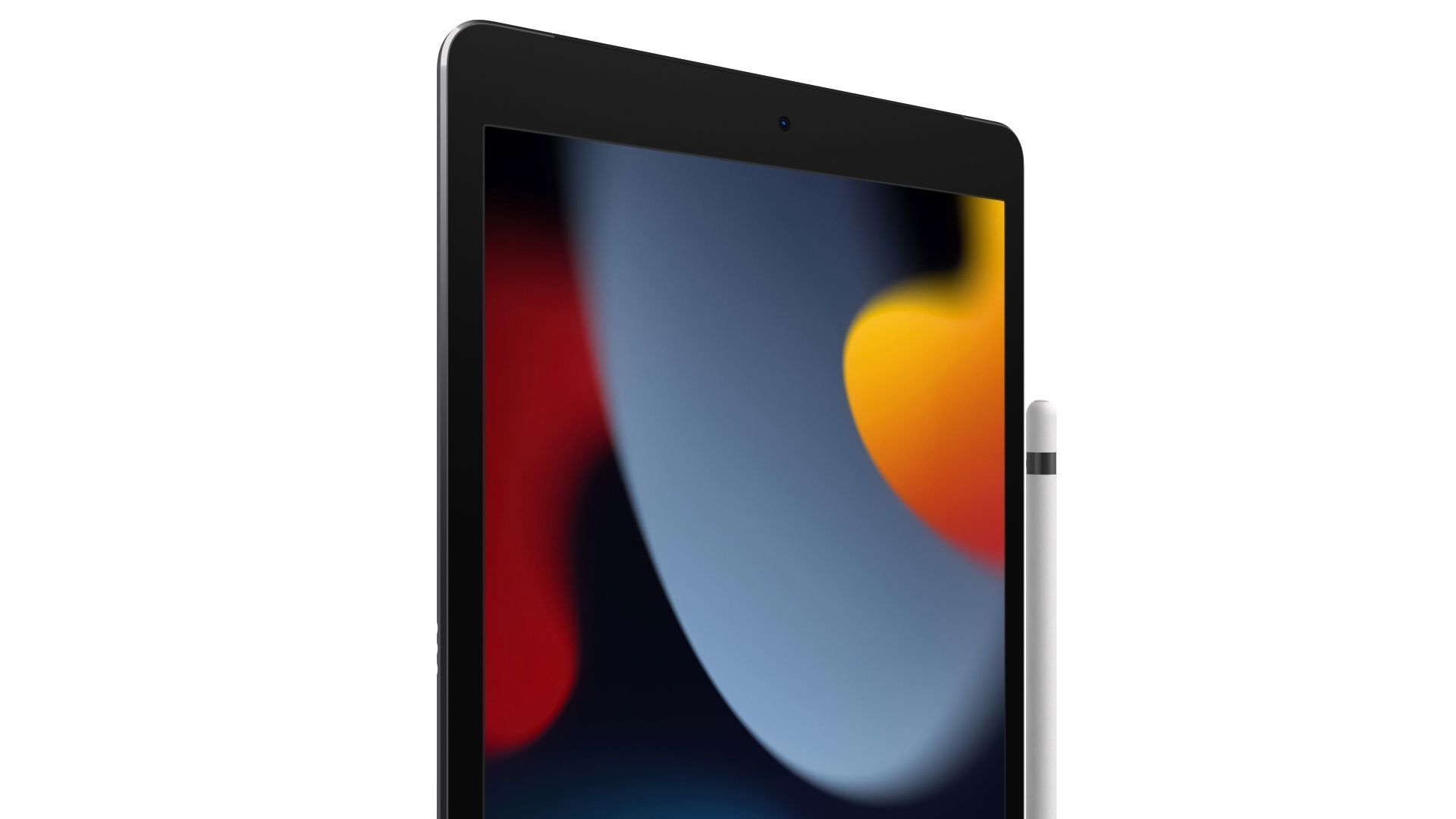 Apple iPad 10-2 2021 Space Gray 3D model_9