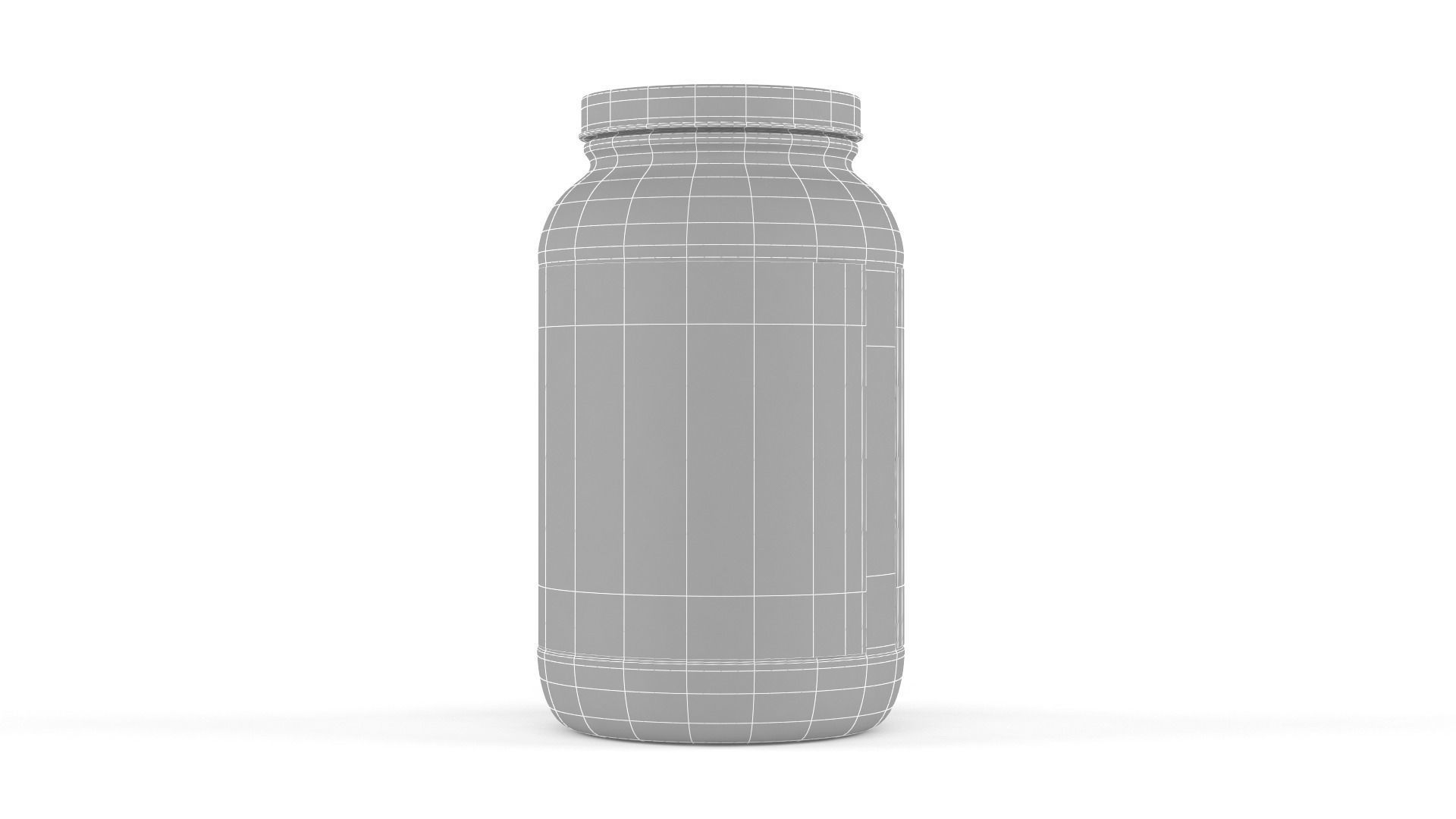 Protein Powders 3D model_28