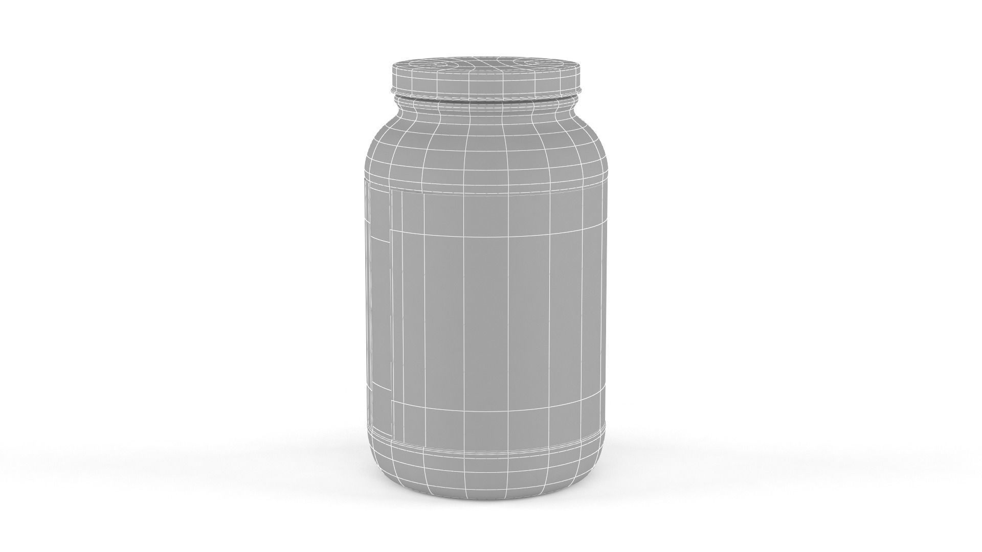 Protein Powders 3D model_27