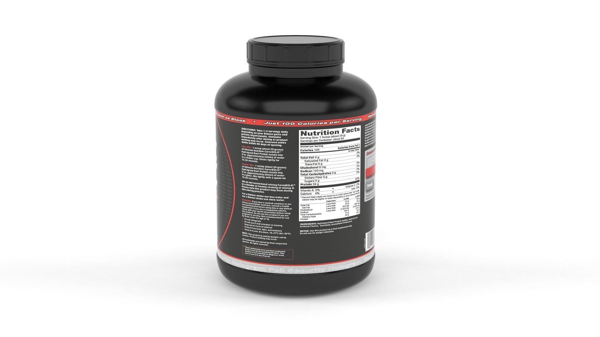 Protein Powders 3D model_12