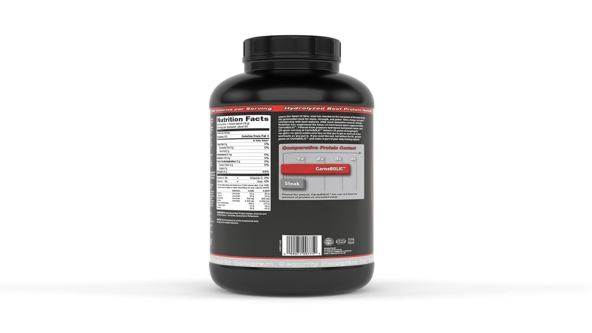 Protein Powders 3D model_11