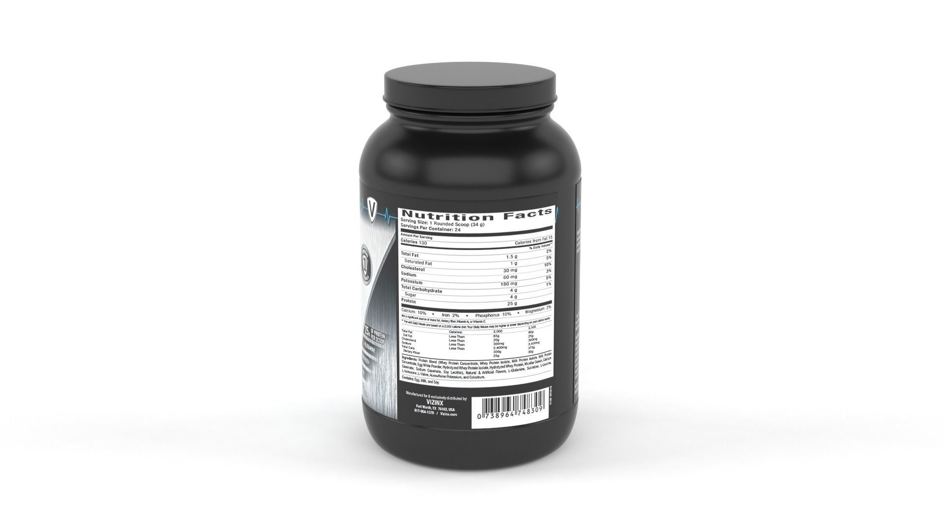 Protein Powders 3D model_17
