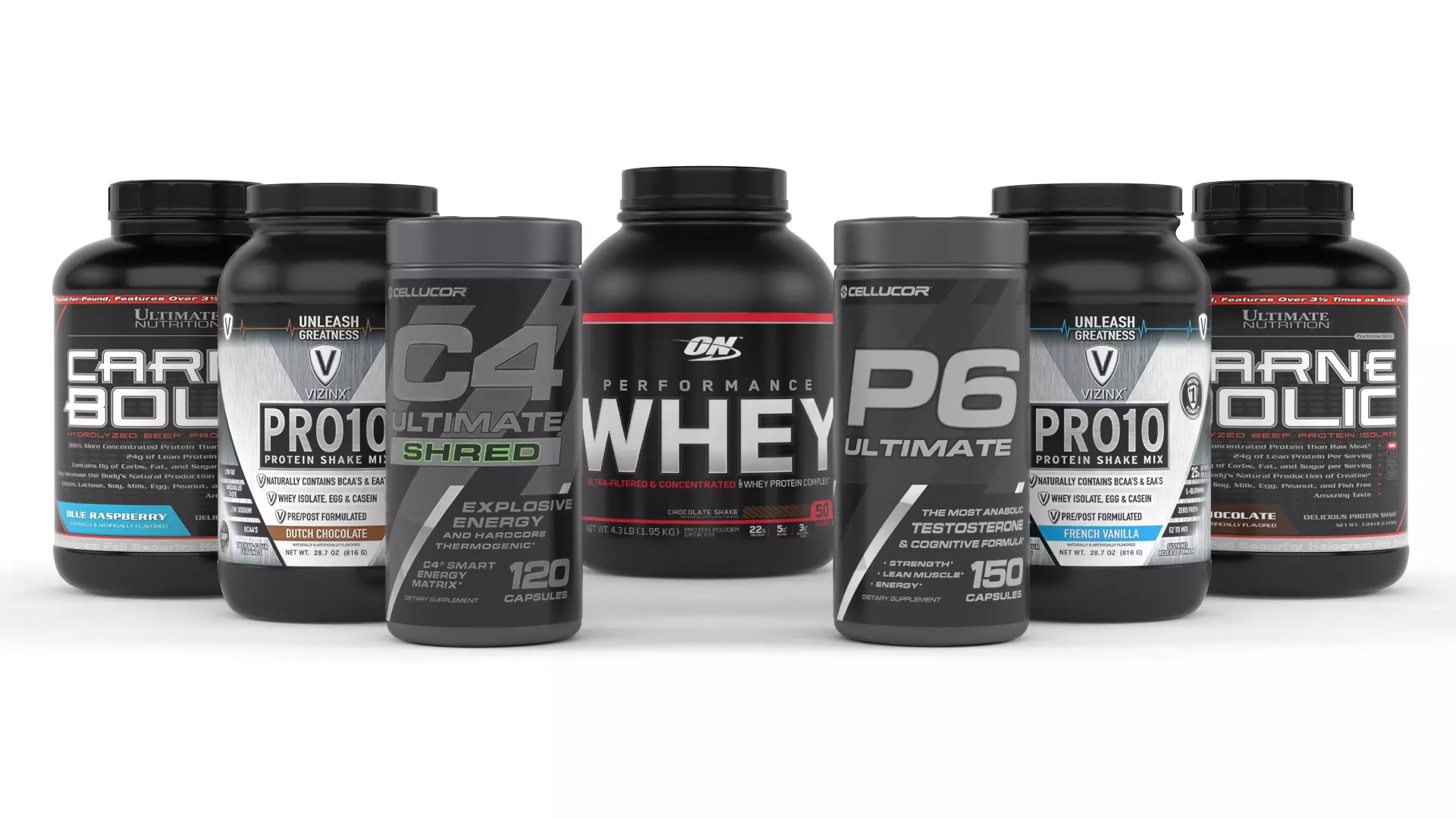 Protein Powders 3D model_0