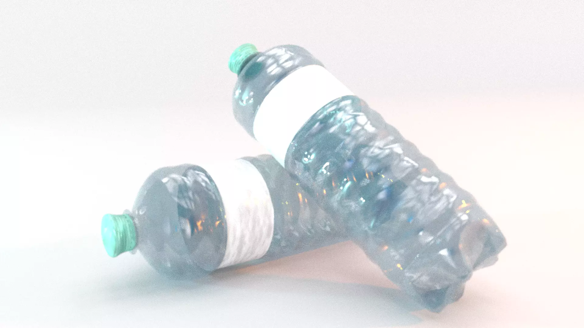 Plastic Bottle Free 3D model