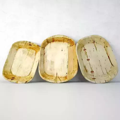Sun Bleached Wood Trays