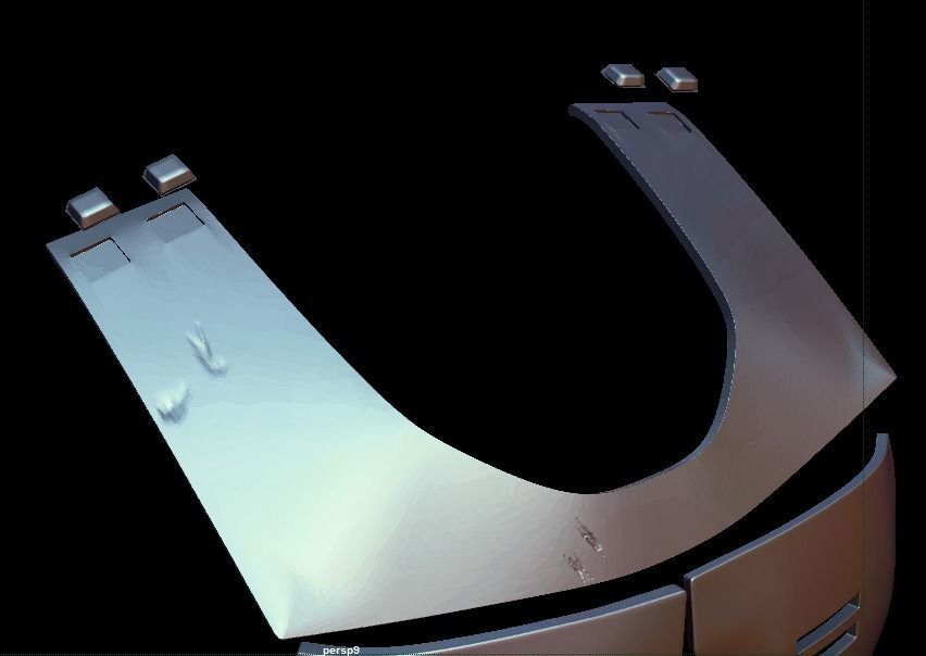 Boba Fett Armor as seen on the Book of Boba Fett 3D print model_4