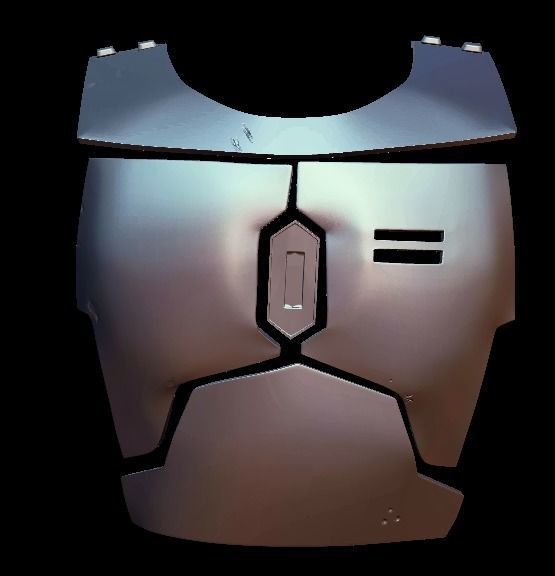 Boba Fett Armor as seen on the Book of Boba Fett 3D print model_1